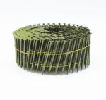 2" 50mm Wooden Pallet Coil Nails 15 Degree Galvanized Steel for Construction