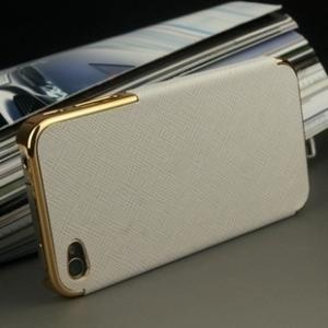 China Genuine Cow Leather Pouch Case for iPhone 4 4S factory
