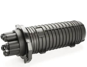 China 144 Core Wall Mounting Dome Fiber Splice Closure Mechanical Seal 1 Uncut 4 Branch Ports factory