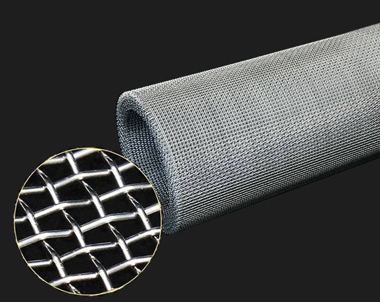 Sus 304 Crimped Woven Wire Mesh For Stainless Steel Vibrating Screen