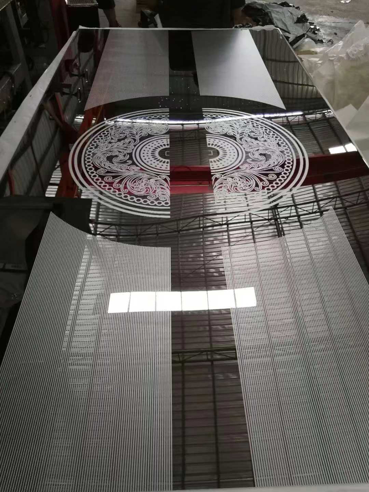 304 16 Gauge 8K Mirror Etching Stainless Steel Sheet Price For Elevator Decorative Sheet Panel And Lift Interior Decoration