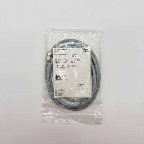 Draeger Flow Sensor Cable 1.7 M For Fabius 8608442