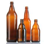 330ml Clear Soda Beverage Glass Bottle Carbonated Juice Glass Bottle With Crown