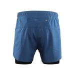 quick dry Wear Resistance Men'S Athletic Clothing Black Lined Running Shorts