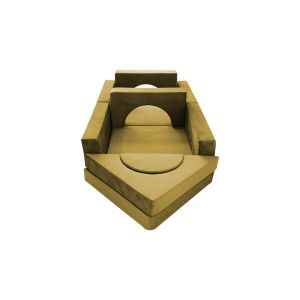 14PCS Modular Foam Kids Play Sofa Playscape Couch With Waterproof Liner