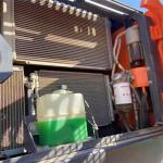 Transport Length 9.445m Doosan DX210W Used Excavator with 0.92m3 Bucket Capacity
