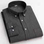 100% Oxford Cotton Summer Collection Check Shirt and Trousers for Office Dress