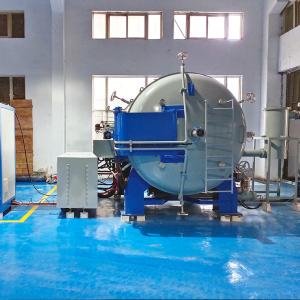 China Customized Horizontal Vacuum Carbonization Furnace Machine With PLC Water Nitron Cooling factory