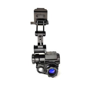 China IR 100% Darkness 1x24 Digital Night Vision Goggles For Helmet factory