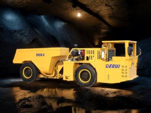 China Dump Truck 6 Tons DERUI DRUK-6 Mining Truck WECHAI / CUMMINS Engine factory