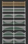 Customized Black Zinc Steel Metal Garrison Fence Panels Maintenance Free