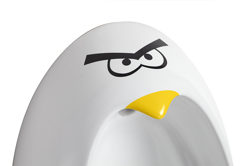 ARROW Penguin Shape Wall Hung Urinal , Ceramic Kid Size Urinal