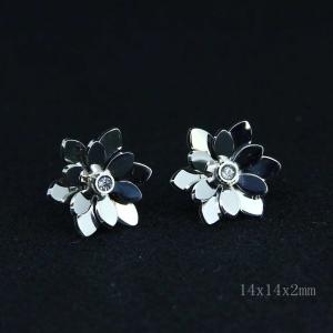 China Classic 316L Stainless Steel Fashion Jewelry Earrings Studs Earrings LES15 factory