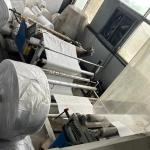 Plastic Automatic Extrusion Coating Machine For Tarpaulin Geo Textiles Container