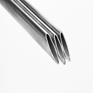 China High Strength Flat Aluminum Round Tube Radiator Tube 3103 Series factory