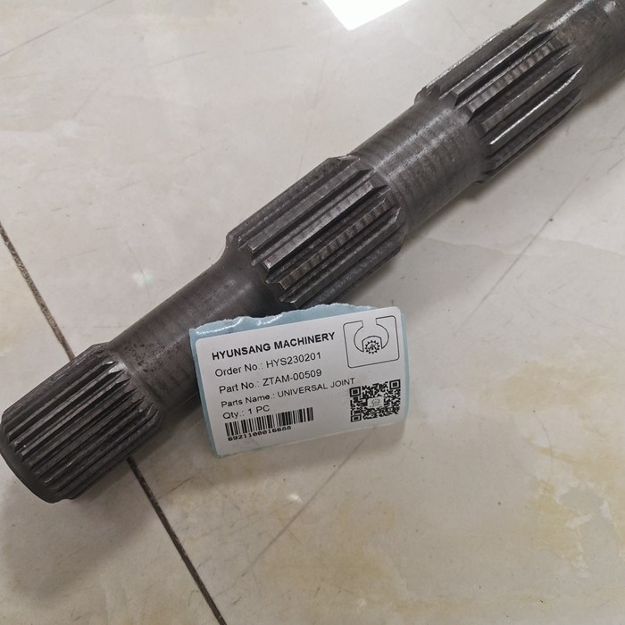 Wheel Excavator Parts Universal Joint ZTAM-00509 ZTAM-00819 For R140W7