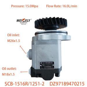 China DZ97189470215 Power Steering Pump Assembly For Shaanqi Delong X3000 factory