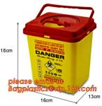 Medical disposable sharp container,Wholesale disposal plastic medical sharp