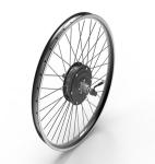 Brushless Gear Cassette Bicycle Electric Motor Kit 48v500w With Thumb Throttle