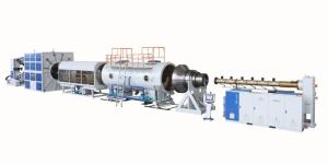 China PE heat preservation pipe extrusion line factory