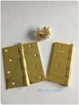 GP Golden Plated Steel Ring Ball Bearing Door Hinges 2.7 Mm 2.5mm 3.0mm