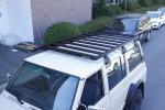 Powder Coating 4X4 Aluminum Alloy Car Parts Roof Racks for NISSAN Y60 2100X1300m