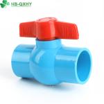 Versatile 11/4" PVC Compact Ball Valve for Agricultural Field Water Distribution