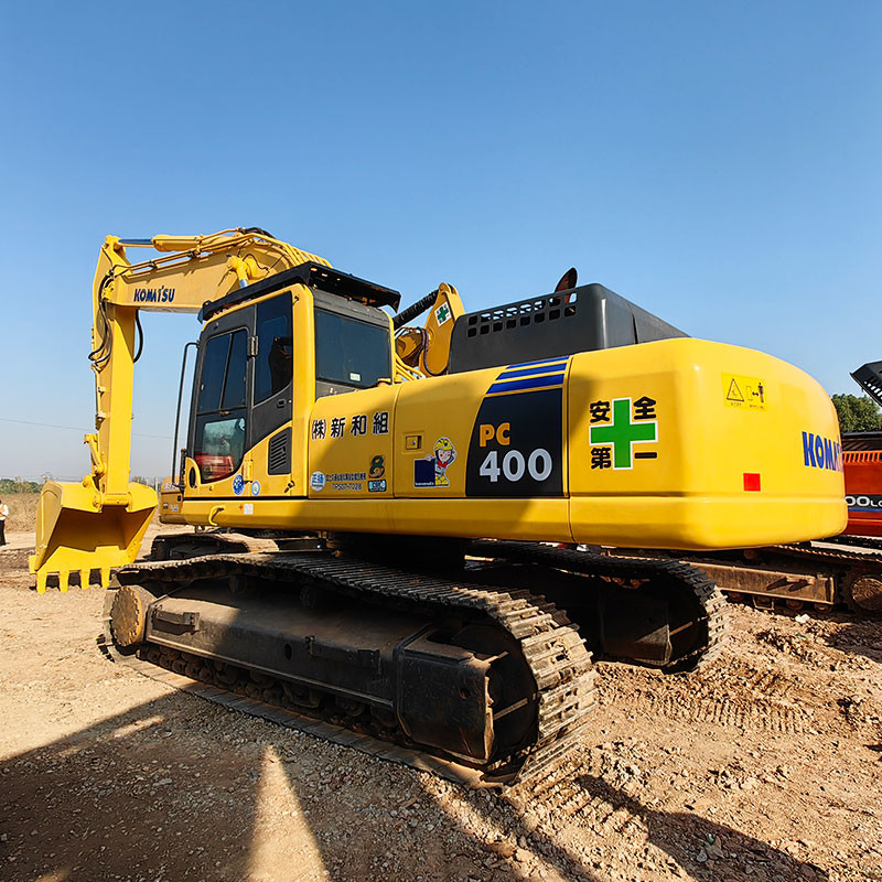 Import Secondhand Komatsu PC400-8 40Ton Excavator Digging Used For Excavators
