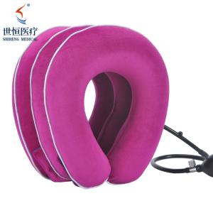 China Air neck traction travel neck pillow inflatable cervical collar neck brace stretches the cervical spine factory