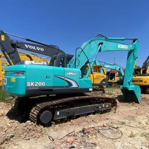 China 2021 Used Kobelco SK200-8 Crawler Hydraulic Excavator 20 Tons 20800kg Operating factory