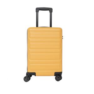 China 20 Inch Yellow 0.8mm Carry On Trolley Luggage factory