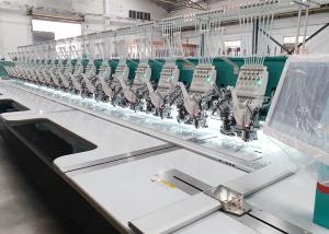 China Large Scale Cap Embroidery Machine / Industrial Computer Embroidery Machines LCD Display factory
