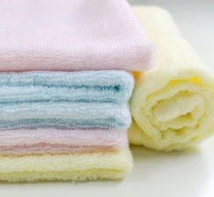 China 26*26cm（10''*10''）Natural Bamboo Fiber Baby Bibs Soft Small Towel Multi-functional Towel factory