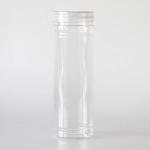 Transparent PET Candy Cookie Jar 450ml 500ml Plastic Candy Jars With Lids