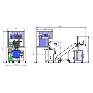 Non-woven Fabrics Bag Making Machine Ultrasonic Packaging Machine Heating