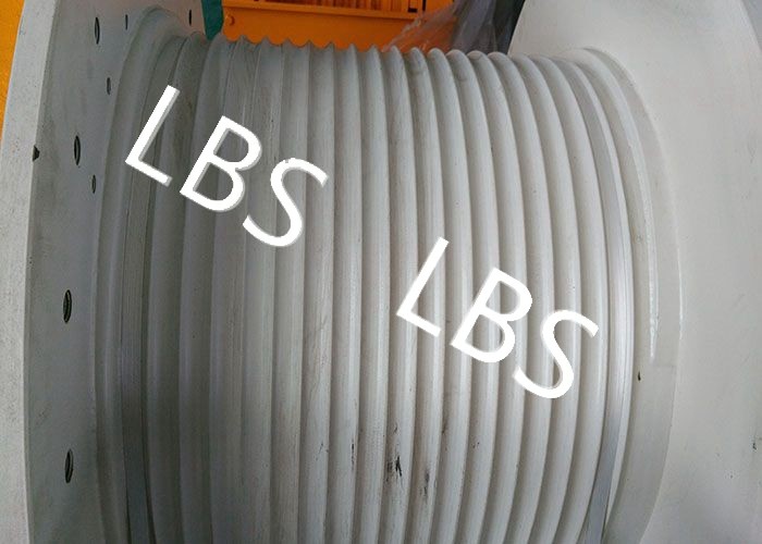 Compact Structure Hydraulic Mooring Winch Small Volume With LBS Groove
