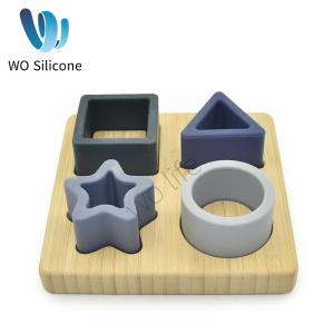 China Wooden Puzzle Shape Sorter Educational Toddler Toy EN71 factory