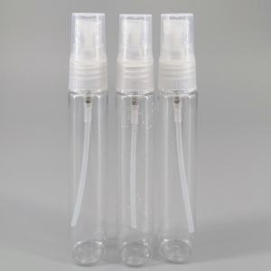 China 30ml Clear PET Slim Tube PP Cap Plastic Spray Bottle factory