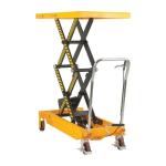 Transport 1.5m Scissor Lift Table Cart 350kgs Double Scissor Lift Table