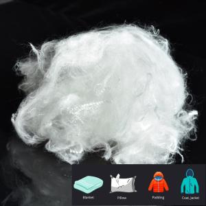 China Recycled Stuff Regenerated Polyester Staple Fiber White factory
