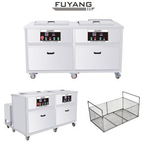 3 Tanks Solvent Multi Tank Ultrasonic Cleaner SUS304 Adjustable Timer