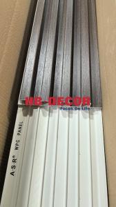 China Waterproof Wpc Fluted Panel For Exterior Residential Exteriors And Outdoor Walls factory