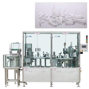 China Automatic 0.2ml Plastic Conical Micro Centrifuge test Tube Filling Capping Labeling Machine on sale China Automatic 0.2ml Plastic Conical Micro Centrifuge test Tube Filling Capping Labeling Machine on sale