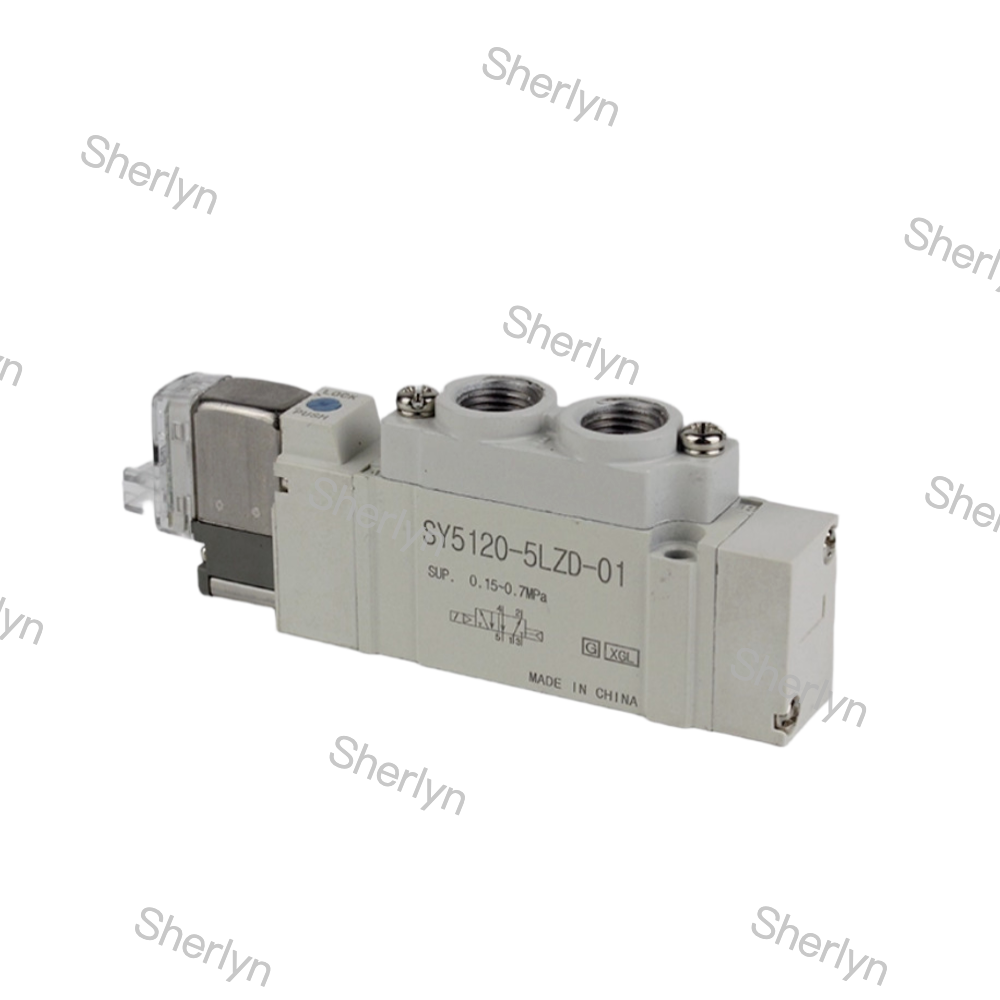 SY3120-5LZD-C6 SMC Solenoid Valve 2-Position Single Solenoid 24 VDC