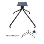 Modern Assemble Office Chair Metal Base Replacement Black 2.8kg Metal Base For