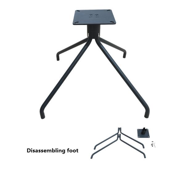 Modern Assemble Office Chair Metal Base Replacement Black 2.8kg Metal Base For