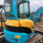 13500KG Used Mini Excavator Kubota 135 Mini Crawler Excavator