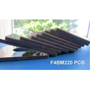 China F4BM220 PCB 1mm 2-Layer with Green Soldermask and Immersion Tin factory