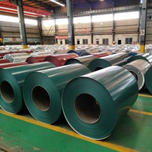 China Metal Prepainted Galvanized Steel Coils 0.21mm Color Coated factory