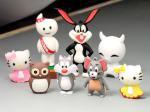 2.0 3D Cartoon Soft PVC USB flash Drive Customized PVC Cartoon Keychain USB Disk